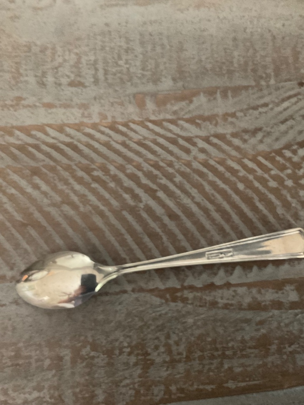 Sterling silver baby spoon - Picture 2 of 4